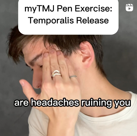 Temporalis Release w/ Heat for Headaches